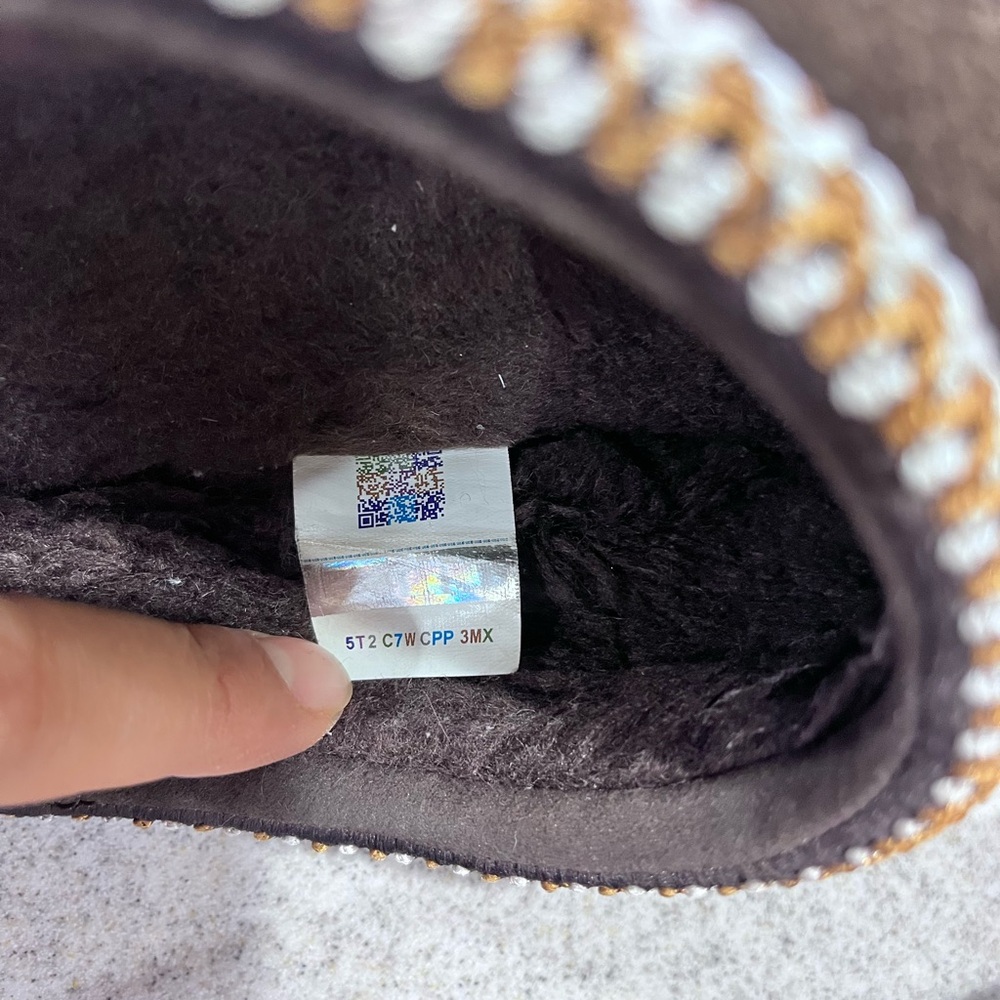 Dusted Cocoa Ugg Tasman Slippers Sz 6 - Picture 6 of 10